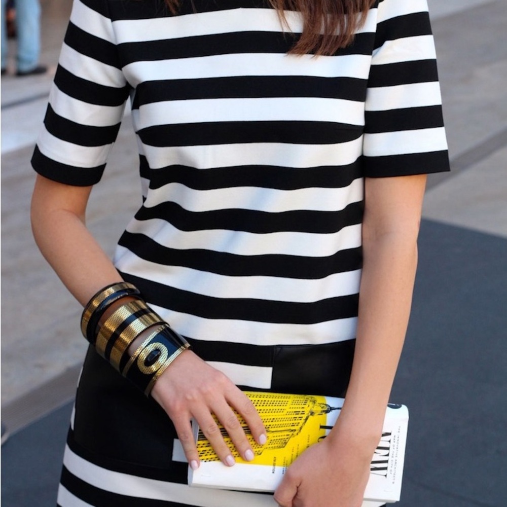 Club Monaco Striped Dress, size 4